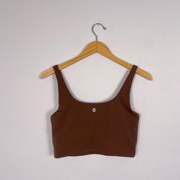 All Access Tempo Cropped Top in Cappuccino Small - Picture 5 of 5